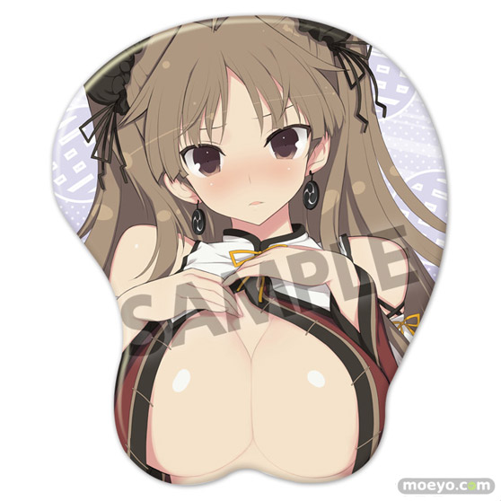 閃乱カグラ 蓮華 おっぱいマウスパッド B2タペストリー＆フラットタイプクッション付限定版のサンプル画像01