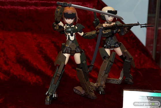 第56回ホビーショーのコトブキヤブースの新作展示の様子03