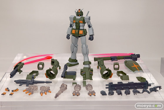 第56回ホビーショーのバンダイブースのガンダム系新作展示の様子08