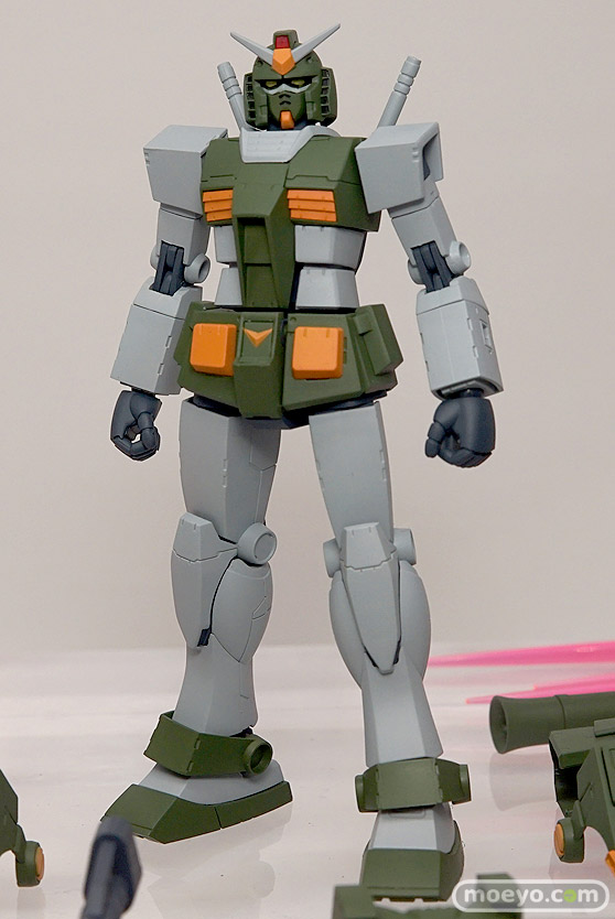 第56回ホビーショーのバンダイブースのガンダム系新作展示の様子09