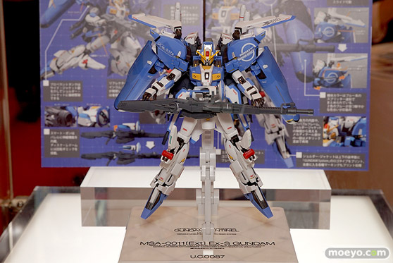 第56回ホビーショーのバンダイブースのガンダム系新作展示の様子23