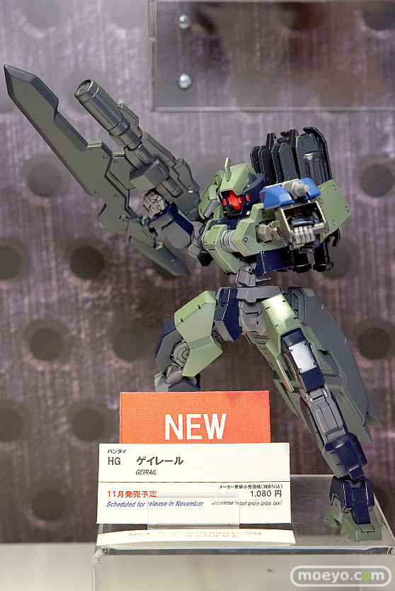 第56回ホビーショーのバンダイブースのガンプラ新作展示の様子08