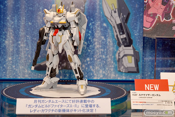 第56回ホビーショーのバンダイブースのガンプラ新作展示の様子22