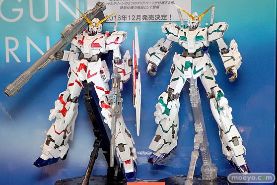 第56回ホビーショーのバンダイブースのガンプラ新作展示の様子23