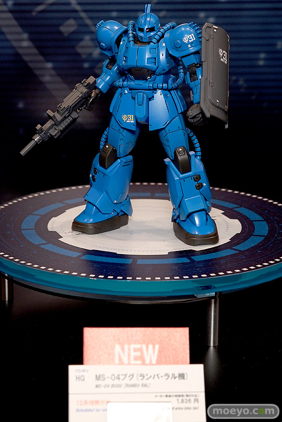 第56回ホビーショーのバンダイブースのガンプラ新作展示の様子25