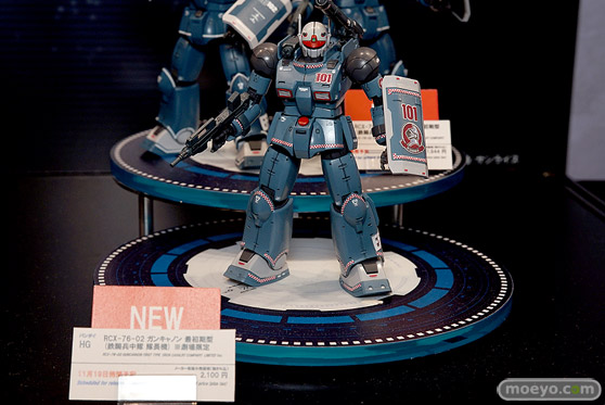 第56回ホビーショーのバンダイブースのガンプラ新作展示の様子27