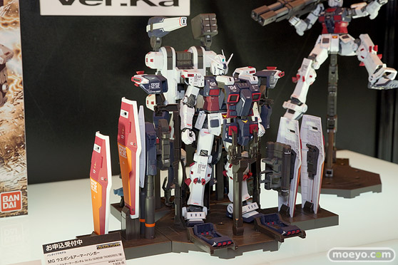 第56回ホビーショーのバンダイブースのガンプラ新作展示の様子54