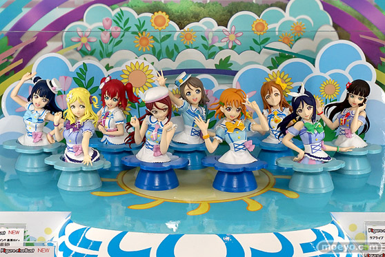 第56回ホビーショーのバンダイブースのフィギュアライズバスト新作展示の様子01