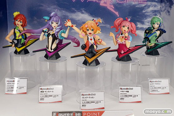 第56回ホビーショーのバンダイブースのフィギュアライズバスト新作展示の様子20