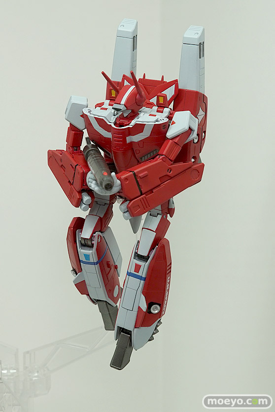 第56回ホビーショーのバンダイブースのマクロスシリーズ新作展示の様子19