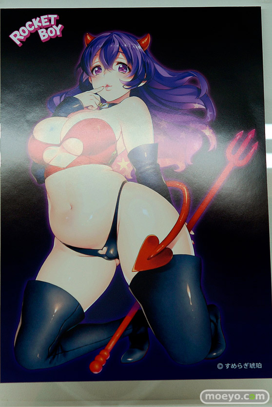 ネイティブのすめらぎ琥珀氏オリジナルキャラクター サキュバスさんの新作フィギュア彩色サンプル画像16