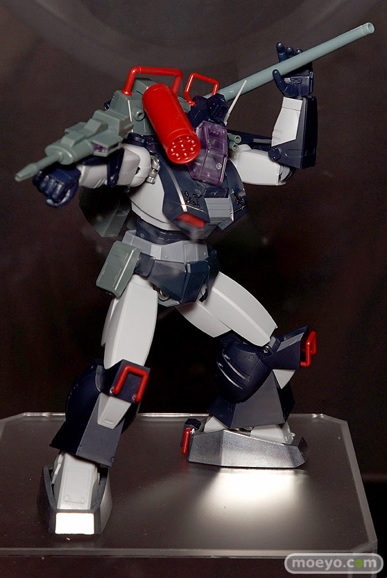 第56回ホビーショーのバンダイブースのメカもの新作展示の様子02