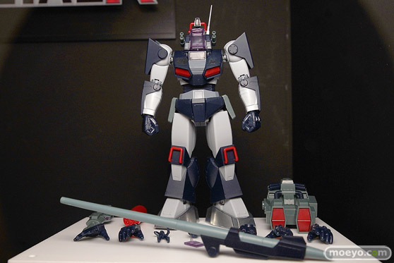 第56回ホビーショーのバンダイブースのメカもの新作展示の様子03