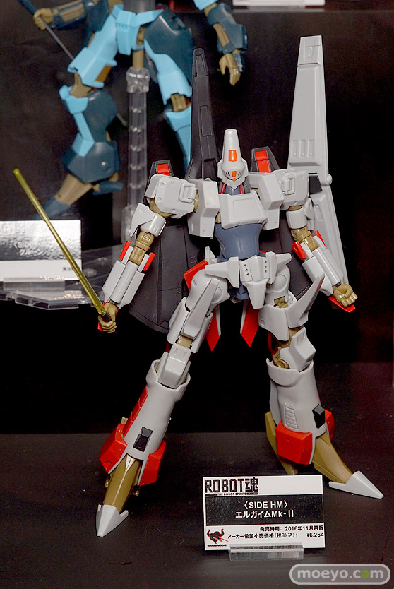 第56回ホビーショーのバンダイブースのメカもの新作展示の様子12