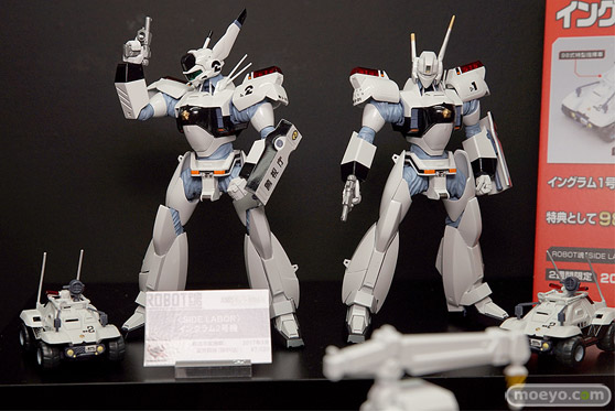 第56回ホビーショーのバンダイブースのメカもの新作展示の様子18