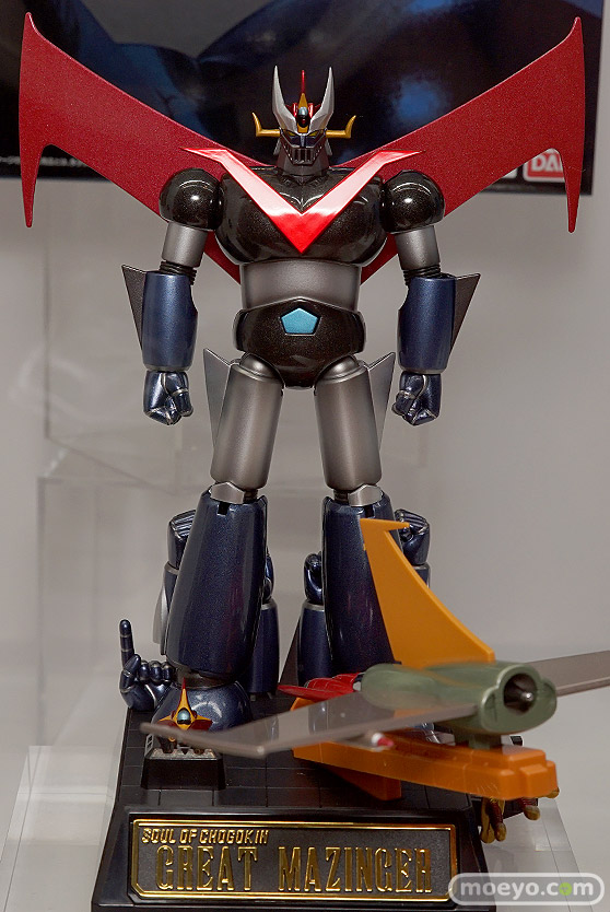第56回ホビーショーのバンダイブースのメカもの新作展示の様子21