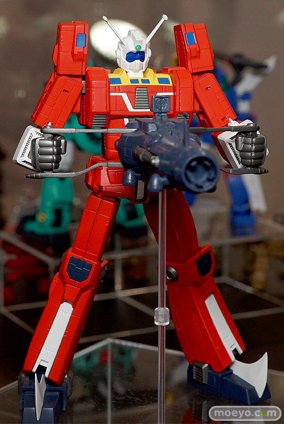 第56回ホビーショーのバンダイブースのメカもの新作展示の様子27