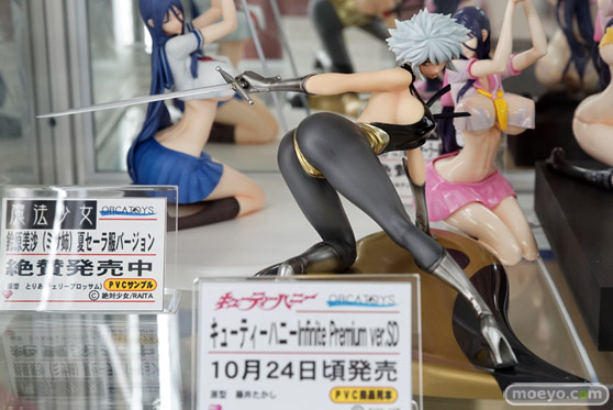 水無月ららやシアンなど秋葉原の新作フィギュア展示の様子08