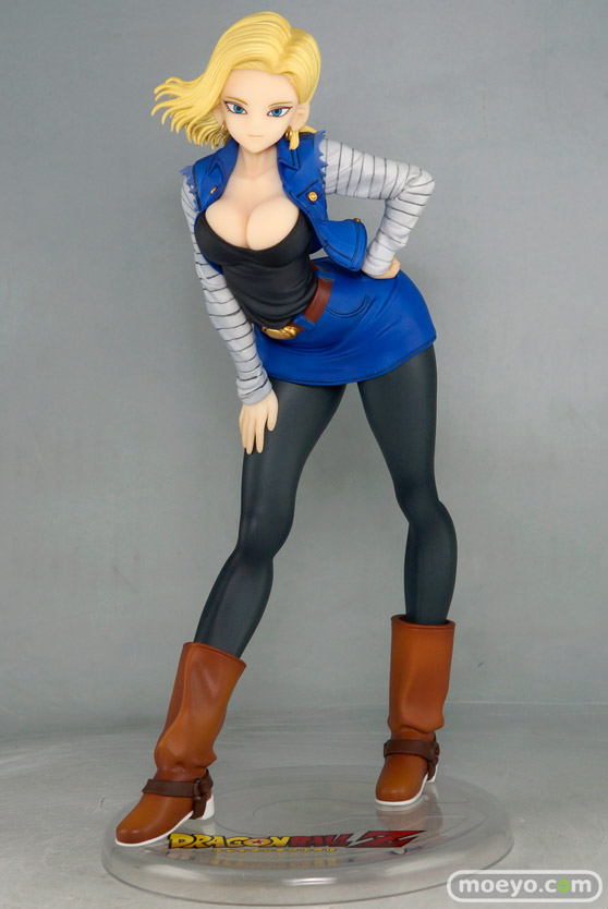 メガハウスの新作フィギュア ドラゴンボールギャルズ ドラゴンボールZ 人造人間18号の製品版とスカートキャストオフ画像01
