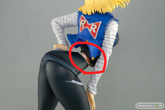 メガハウスの新作フィギュア ドラゴンボールギャルズ ドラゴンボールZ 人造人間18号の製品版とスカートキャストオフ画像32