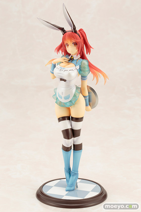 コトブキヤのソード&ウィザーズ 覇剣の皇帝と七星の姫騎士 フェリシア-Bunny ver.-の新作フィギュア彩色サンプル画像01