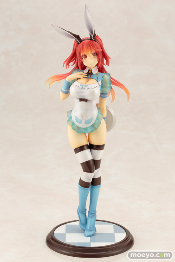 コトブキヤのソード&ウィザーズ 覇剣の皇帝と七星の姫騎士 フェリシア-Bunny ver.-の新作フィギュア彩色サンプル画像02