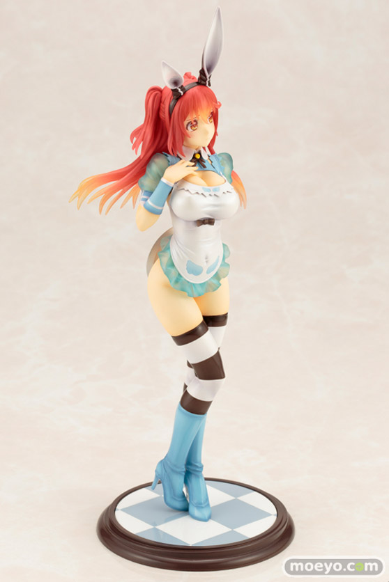 コトブキヤのソード&ウィザーズ 覇剣の皇帝と七星の姫騎士 フェリシア-Bunny ver.-の新作フィギュア彩色サンプル画像03