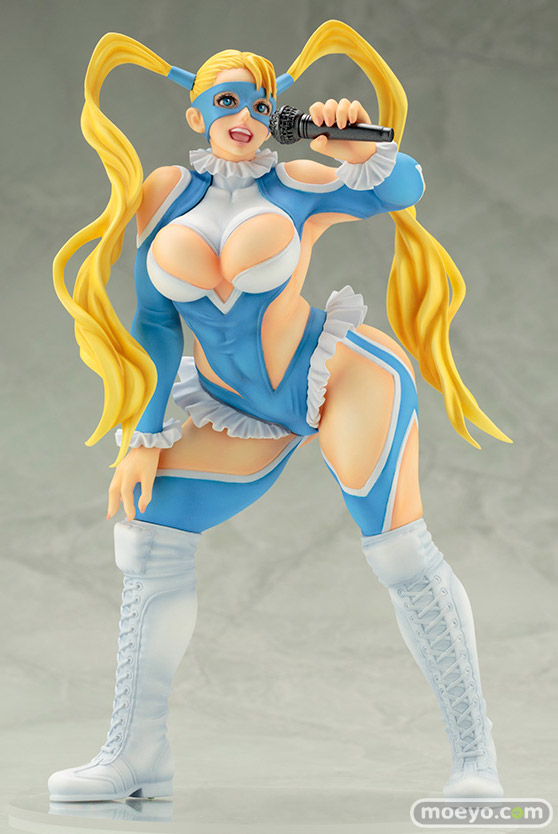 コトブキヤのSTREET FIGHTER美少女 レインボー・ミカの新作フィギュア彩色サンプル画像01