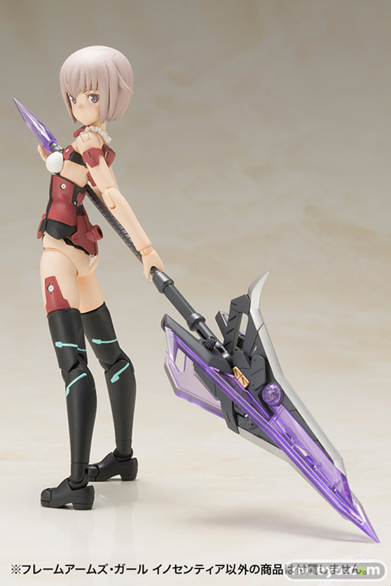 コトブキヤのフレームアームズ・ガール イノセンティアの新作プラモデル彩色サンプル画像08