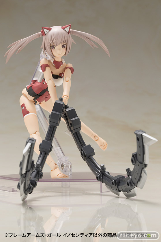 コトブキヤのフレームアームズ・ガール イノセンティアの新作プラモデル彩色サンプル画像09
