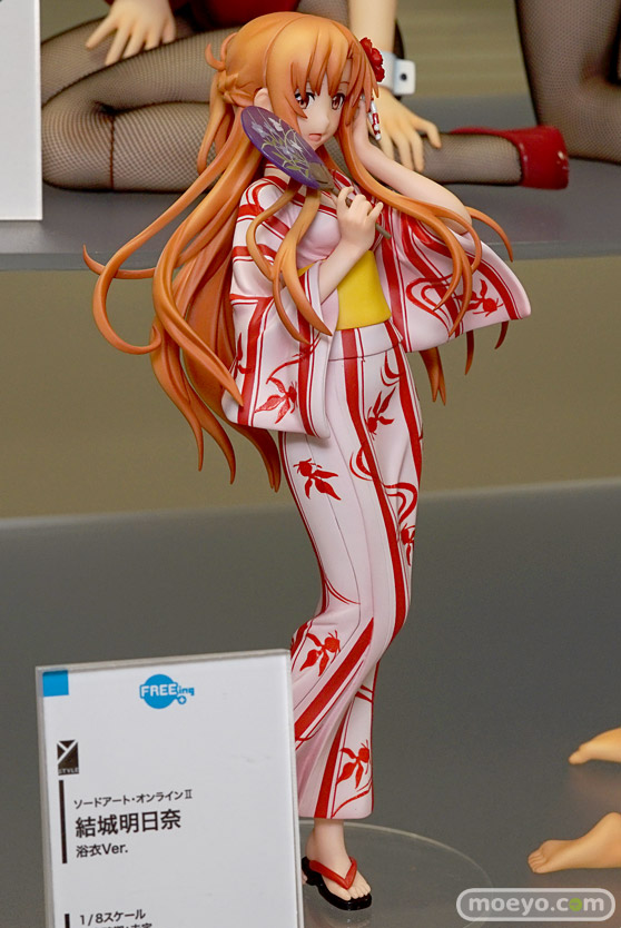 フリーイングのソードアート・オンラインII 結城明日奈 浴衣Ver.の新作フィギュア彩色サンプル画像02