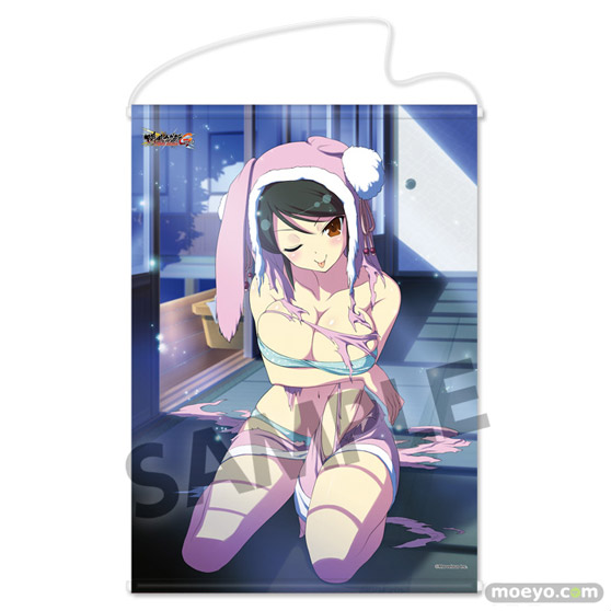 閃乱カグラ NewWave Gバースト 描き下ろしB2タペストリー 斑鳩／総司／美苺のサンプル画像03