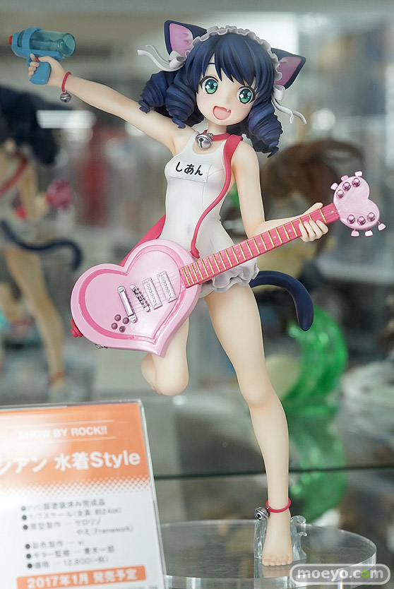 キューズQのSHOW BY ROCK!! シアン 水着Styleの新作フィギュア彩色サンプル画像02