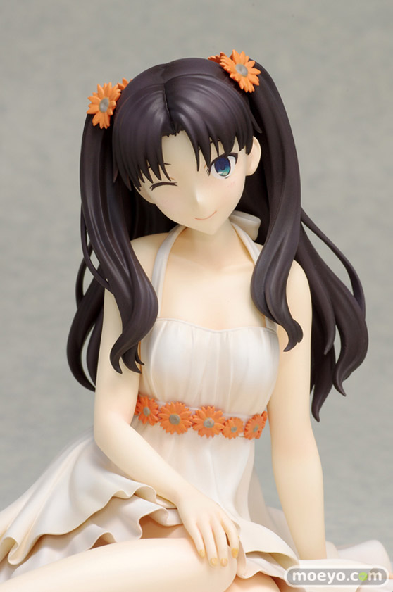 ウェーブのドリームテック Fate/stay night [Unlimited Blade Works] 遠坂凛 ワンピース スタイルの新作フィギュア彩色サンプル画像04