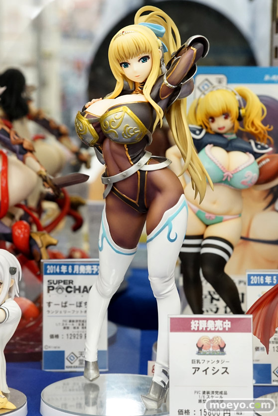 水無月ららやそに子やビーデルなど秋葉原の新作フィギュア展示の様子21