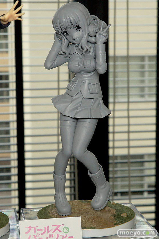 ウェーブのガールズアンドパンツァー 武部沙織【パンツァージャケットVer.】の新作フィギュア原型画像01