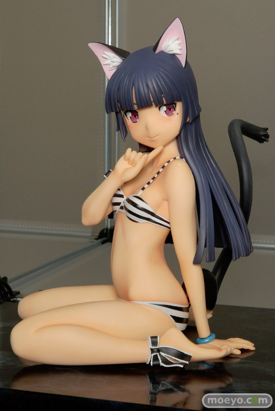 オルカトイズの俺の妹がこんなに可愛いわけがない。 黒猫・縞MIZUGIねこみみver.の新作フィギュア彩色サンプル画像01