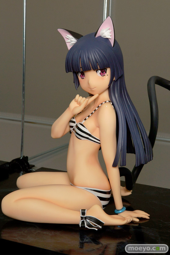 オルカトイズの俺の妹がこんなに可愛いわけがない。 黒猫・縞MIZUGIねこみみver.の新作フィギュア彩色サンプル画像04