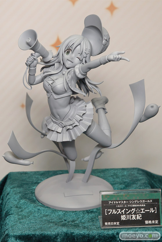 コトブキヤのアイドルマスターシンデレラガールズ フルスイング☆エール 姫川友紀の新作フィギュア原型画像01