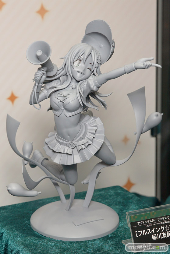 コトブキヤのアイドルマスターシンデレラガールズ フルスイング☆エール 姫川友紀の新作フィギュア原型画像02