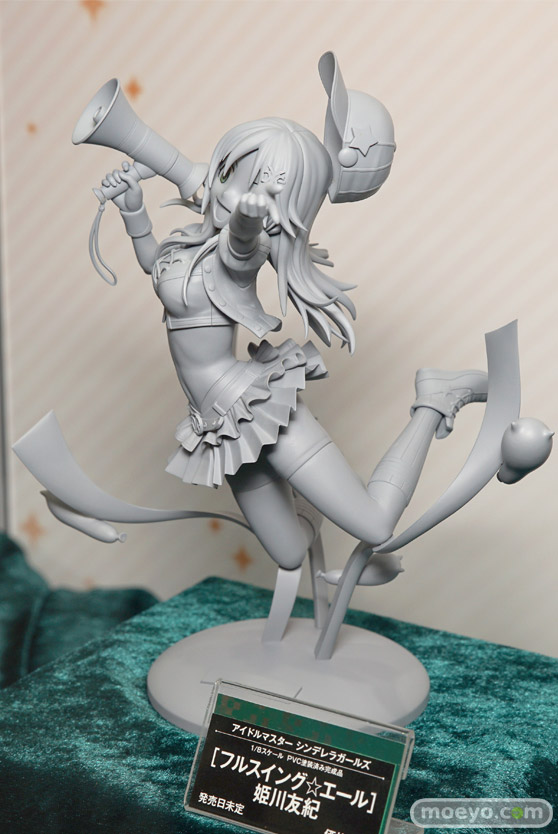 コトブキヤのアイドルマスターシンデレラガールズ フルスイング☆エール 姫川友紀の新作フィギュア原型画像04