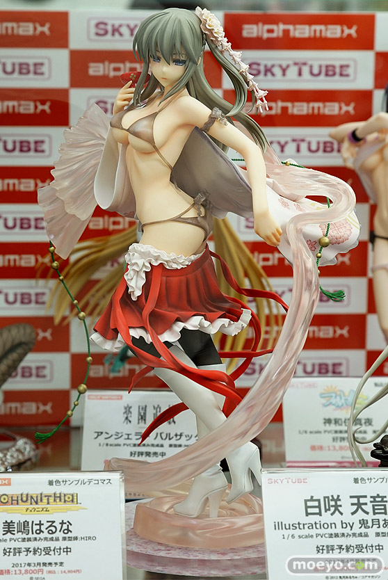 スカイチューブのコミックホットミルク2012年2月号 白咲天音 illustration by 鬼月あるちゅの新作フィギュア彩色サンプルボークスホビー天国展示画像01