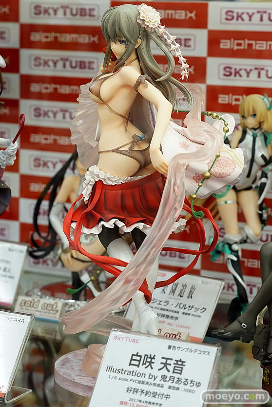 スカイチューブのコミックホットミルク2012年2月号 白咲天音 illustration by 鬼月あるちゅの新作フィギュア彩色サンプルボークスホビー天国展示画像03