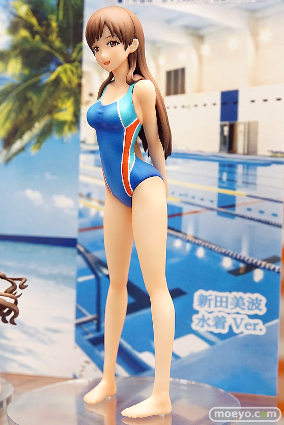 フリーイングのアイドルマスター シンデレラガールズ 新田美波 水着Ver.の新作フィギュア彩色サンプル画像03