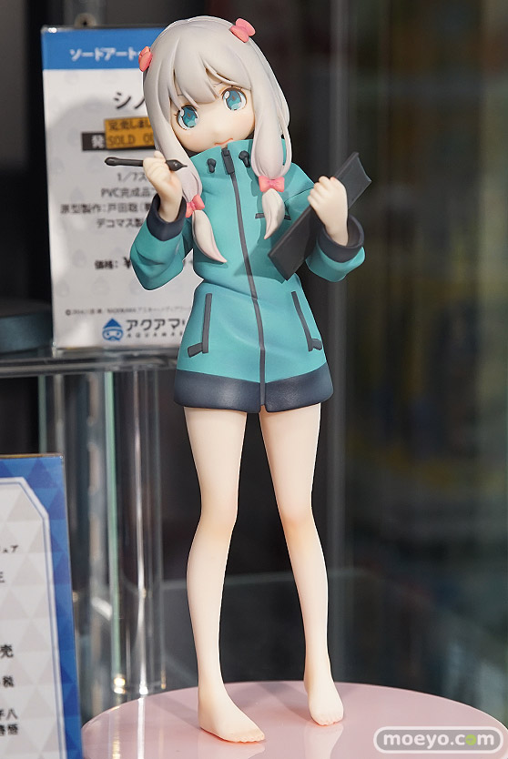 マリア・ベルナールや間宮麻理絵や九龍葉月など秋葉原の新作フィギュア展示の様子画像19