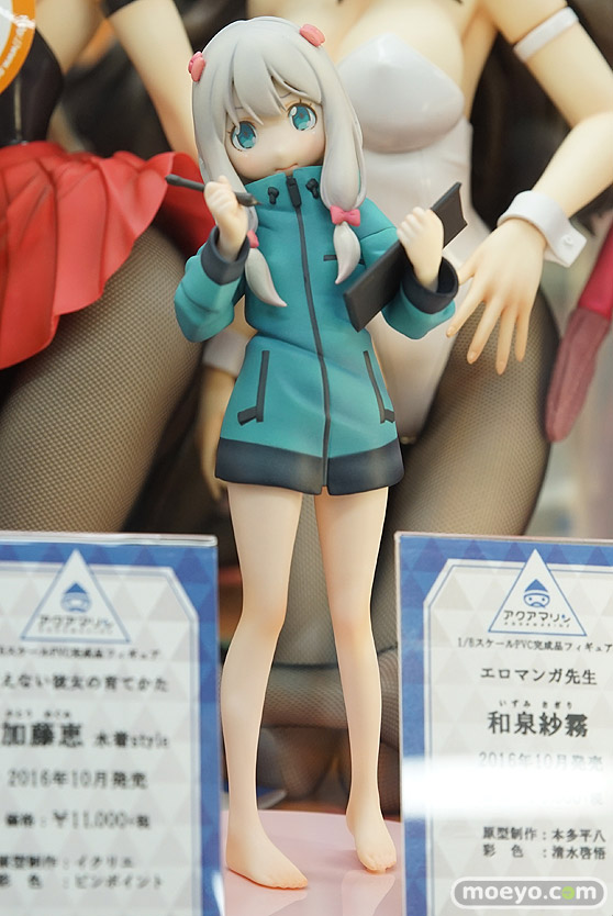 マリア・ベルナールや間宮麻理絵や九龍葉月など秋葉原の新作フィギュア展示の様子画像23