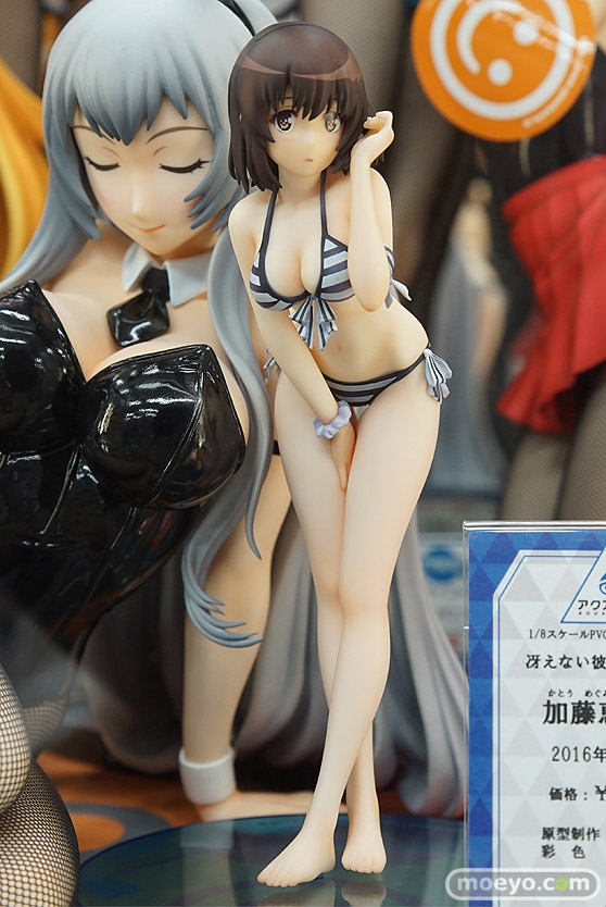 マリア・ベルナールや間宮麻理絵や九龍葉月など秋葉原の新作フィギュア展示の様子画像24