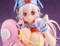 セクシーな衣装、ムチプリのボディなど、見どころ満載！  HJ通販限定フィギュア「そにコラム　すーぱーそに子　うお座Ver.」