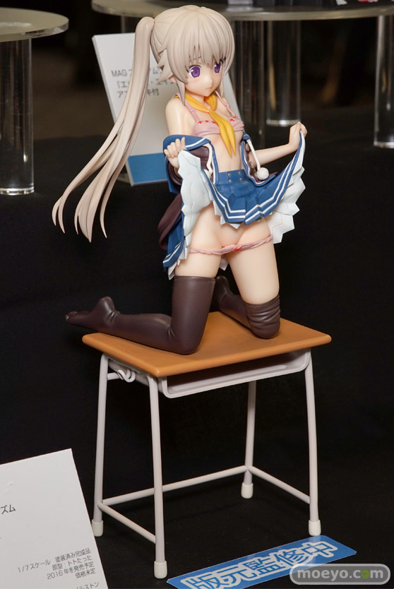 クイーンテッドの蒼の彼方のフォーリズム 有坂真白 ドキドキ☆教室Ver.の新作エロフィギュア彩色サンプル画像02