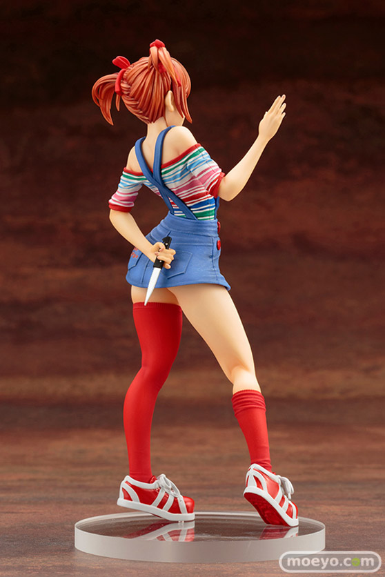 コトブキヤのHORROR美少女 チャイルド・プレイ チャッキーの花嫁 チャッキーの新作フィギュア彩色サンプル画像03